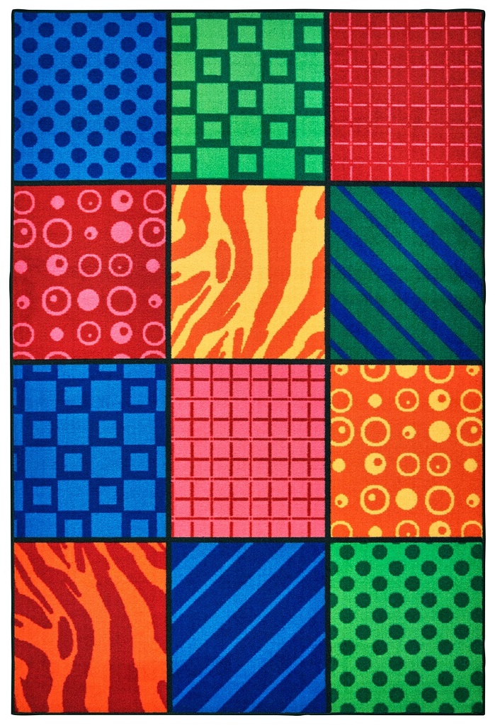 Patterns at Play Rug 4ft x 6ft Rectangle