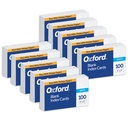 Oxford® 3" × 5" Blank Index Cards — 10 packs of 100 (1,000 cards)