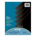 Pacon® Array Card Stock, Black,8-1/2" x 11", 100 Sheets 