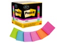Post‑it® Super Sticky Notes — 3" × 3", 15 Pads, Assorted Brights