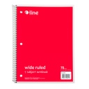 Red One Subject 70 Sheet Notebook