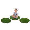 GreenSpace 18" Round Artificial Turf Sitting Spots set of 12