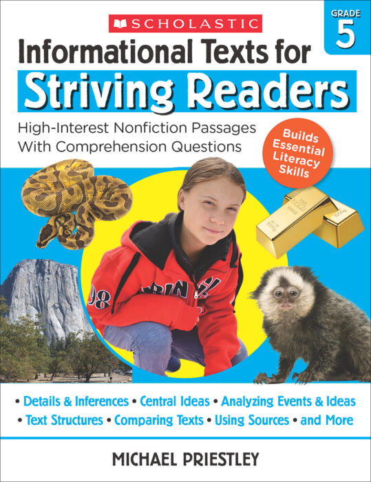 Informational Texts for Striving Readers Grade 5