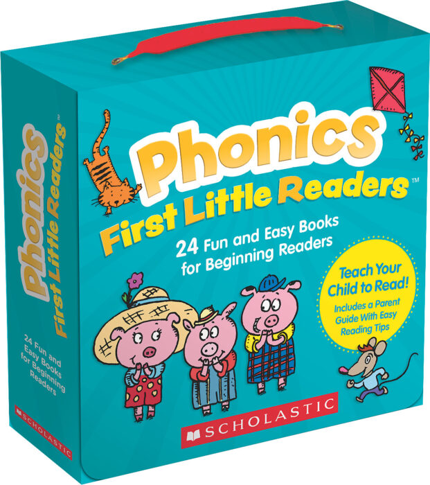 Scholastic® Phonics First Little Readers — 24 mini‑books for phonics practice