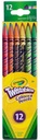 Crayola® Twistables® Colored Pencils — 12 twist‑up colors for no‑sharpen art