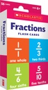 Scholastic® Flash Cards: Fractions — Fraction practice & equivalency