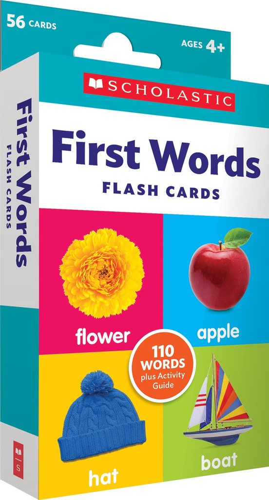Scholastic® Flash Cards: First Words — Build early vocabulary