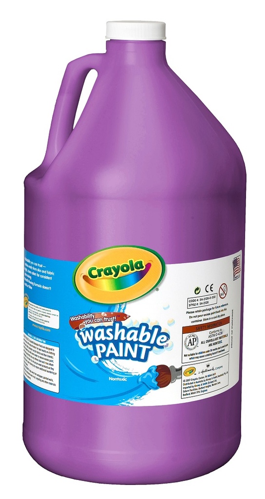 128oz Violet Crayola Washable Paint     Ea