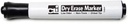 Charles Leonard® Dry Erase Markers, Chisel Tip, Black — 12/Box