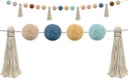 Teacher Created Resources® Everyone is Welcome Pom‑Poms & Tassels Garland — 60" classroom decor