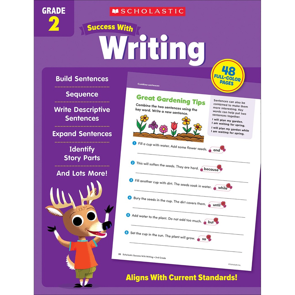 Success with Writing Workbook Grade 2