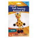 Giraffe Felt Sewing Activity Kit
