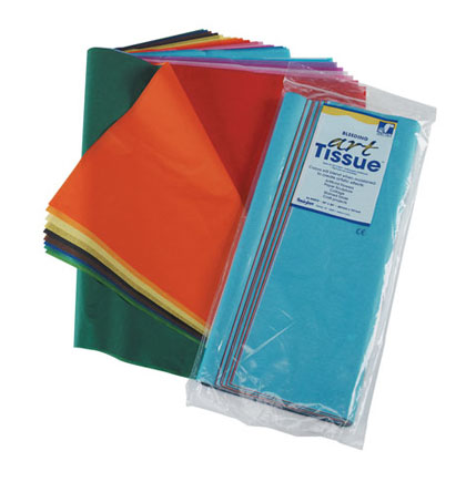 12x18 Assorted Tissue 100 Sheets        Pack