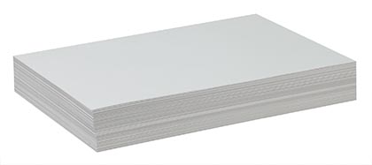 12x18 Bright White Drawing Paper 500 Sht Ream
