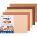 Pacon® Multicultural Construction Paper — 12" × 18", 50 Sheets (76 lb)