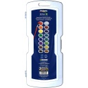 Prang® Semi‑Moist Watercolor Set, Oval Pan, 16 Colors with Brush,case approx. 8.5" x 4.4" x 0.8", 16 colors 