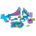 Learning Resources® STEM Explorers™ Domino Dash — 59-Piece Engineering Set