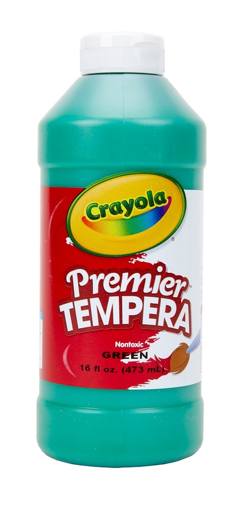 16oz Green Crayola Premier Tempera