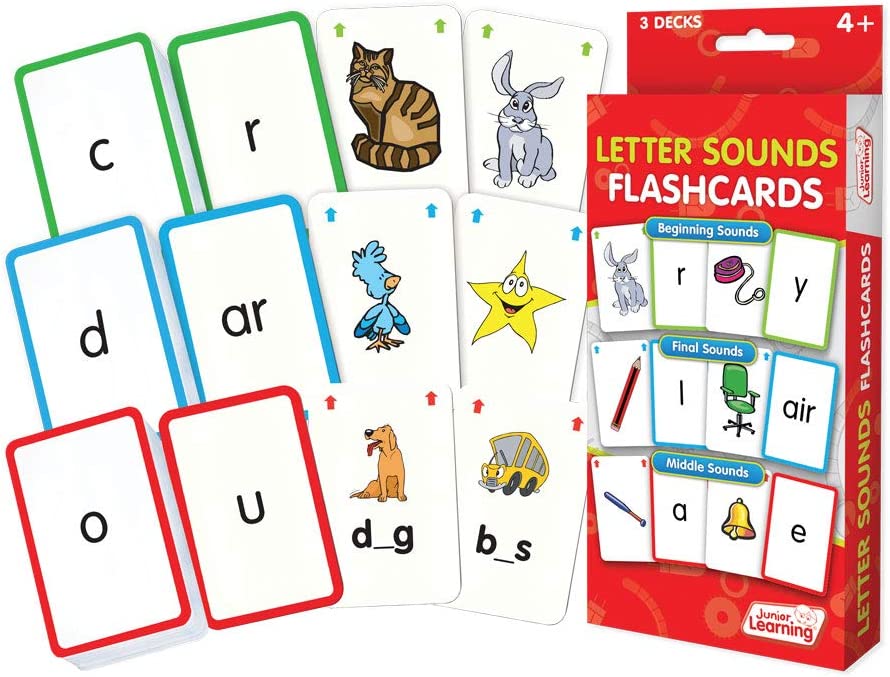 Junior Learning® Letter Sounds Flashcards