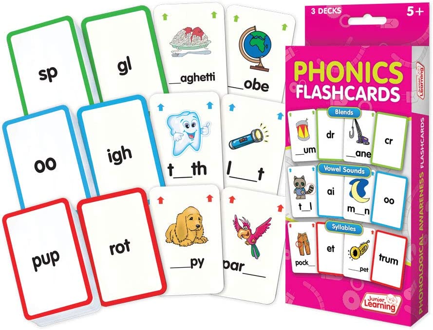 Junior Learning® Phonics Flashcards