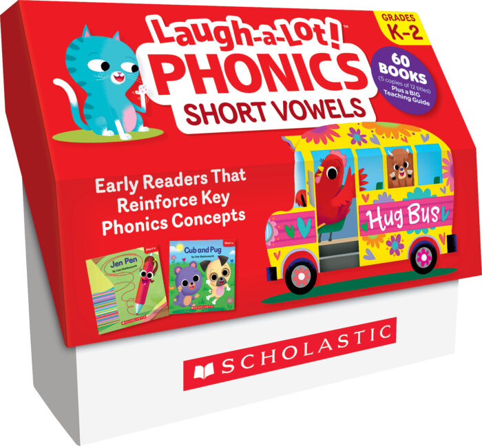 Scholastic® Laugh‑a‑Lot Phonics — Short Vowels Stories