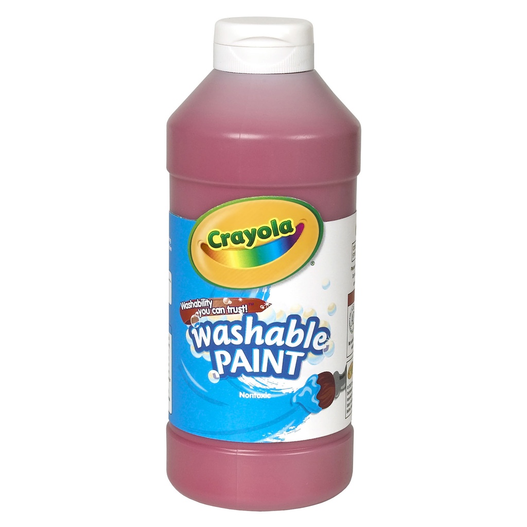 Crayola® Washable Paint — Red, 16 oz bottle