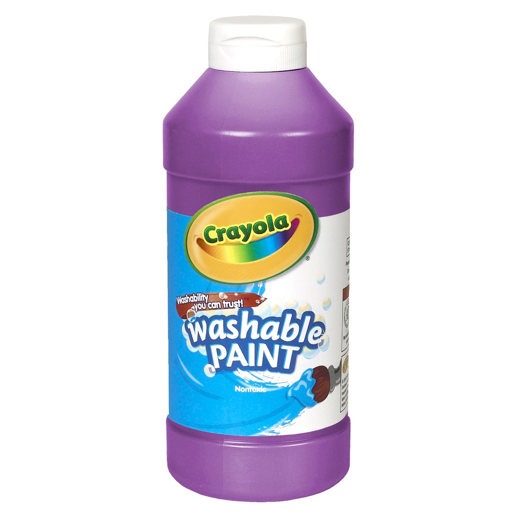 Crayola® Washable Paint — Violet, 16 oz bottle