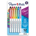 Paper Mate® 12ct Paper Mate Medium Flair Bold Colors Pens 