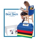17" Multicolor 25ct Seat Sack Classroom Pack