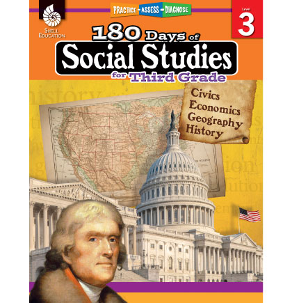 180 Days of Social Studies for 3rd Grade