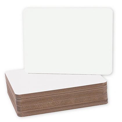 24ct 9.5x12 Dry Erase Boards