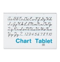24x32 Unruled Cursive Cover Chart Tablet