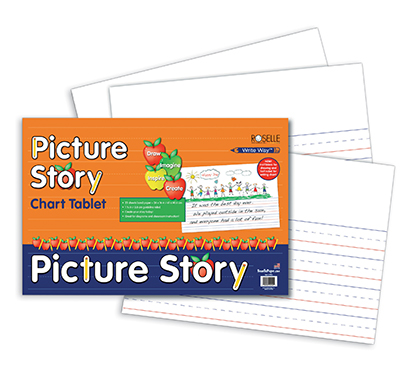 25sht Picture Story Chart Tablet 24 x 16 Inch