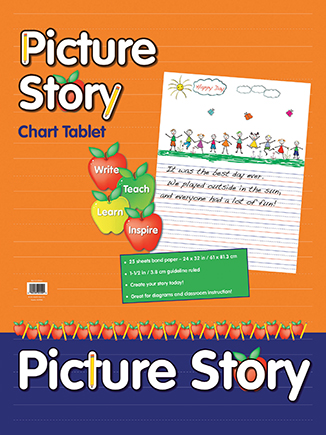 25sht Picture Story Chart Tablet 24 x 32 Inch
