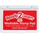 Ready2Learn™ Washable Stamp Pad, Red,3-3/4" x 2-1/4", Single pad 