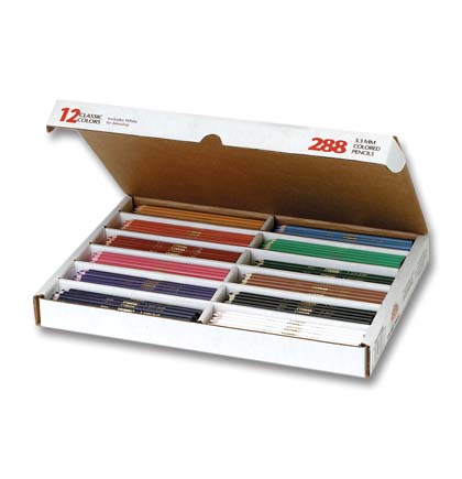 288ct Prang Colored Pencils Classroom Master Pack