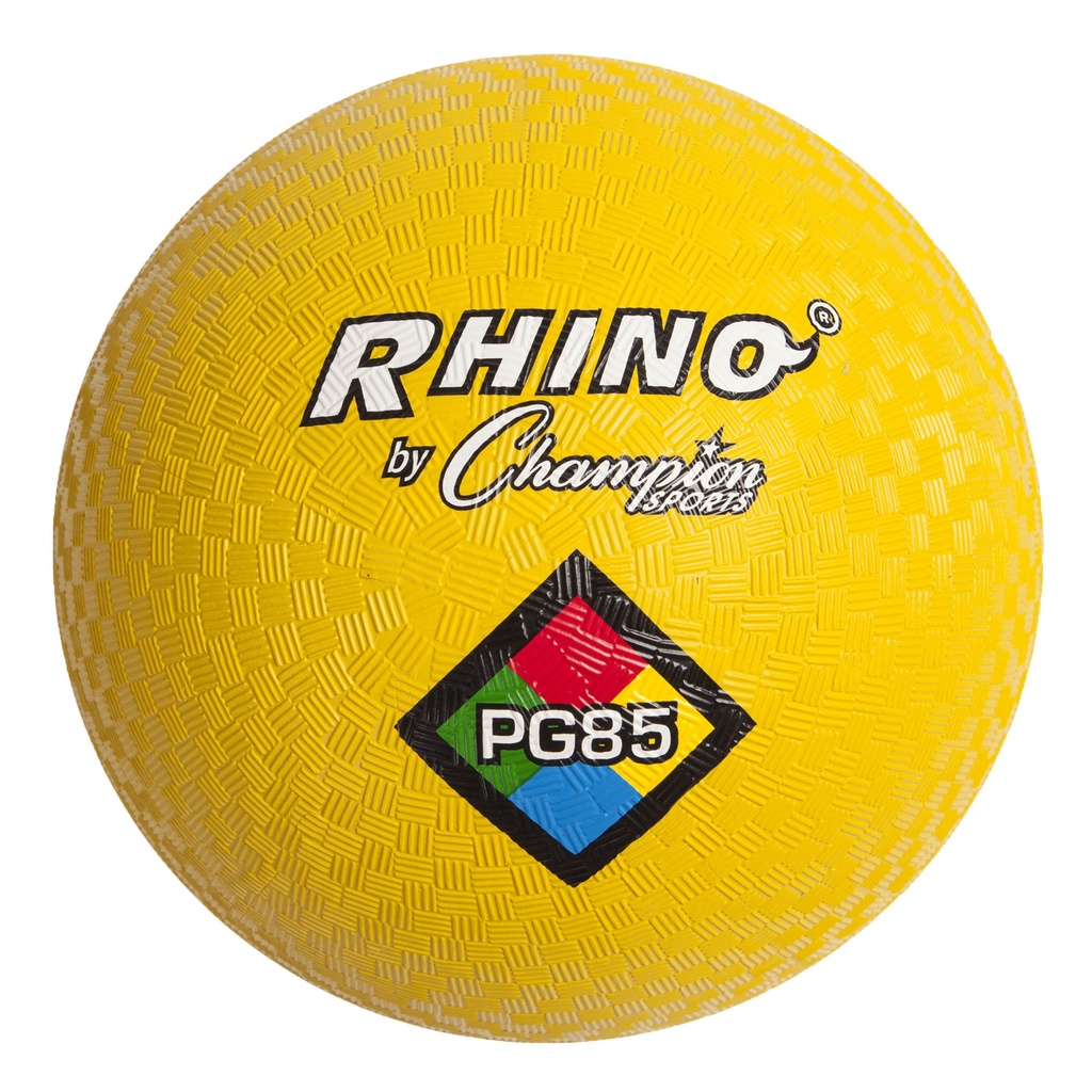 8.5" Yellow Playground Ball
