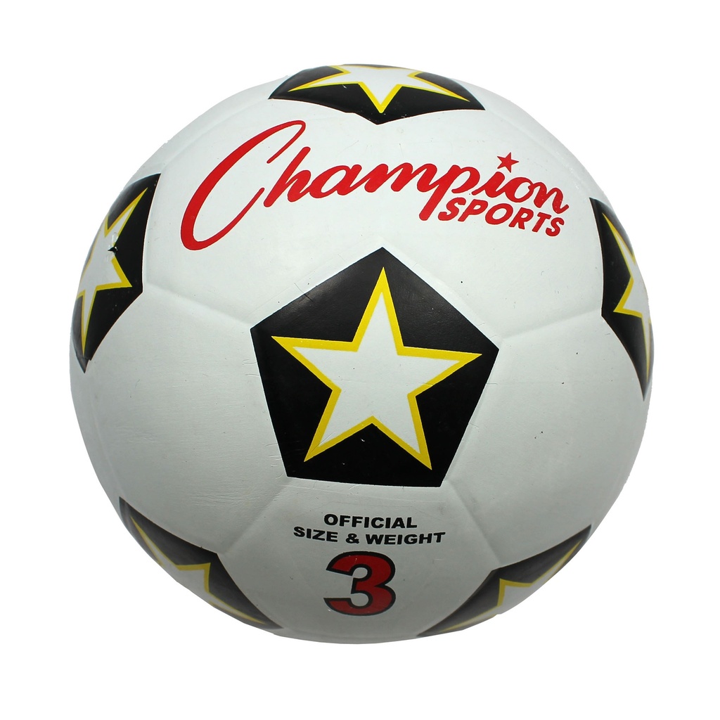 Size 3 Rubber Soccer Ball