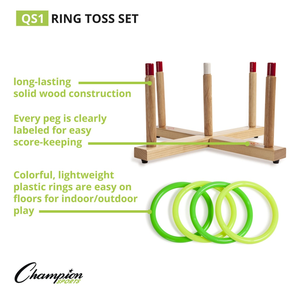 Quality Ring Toss Set