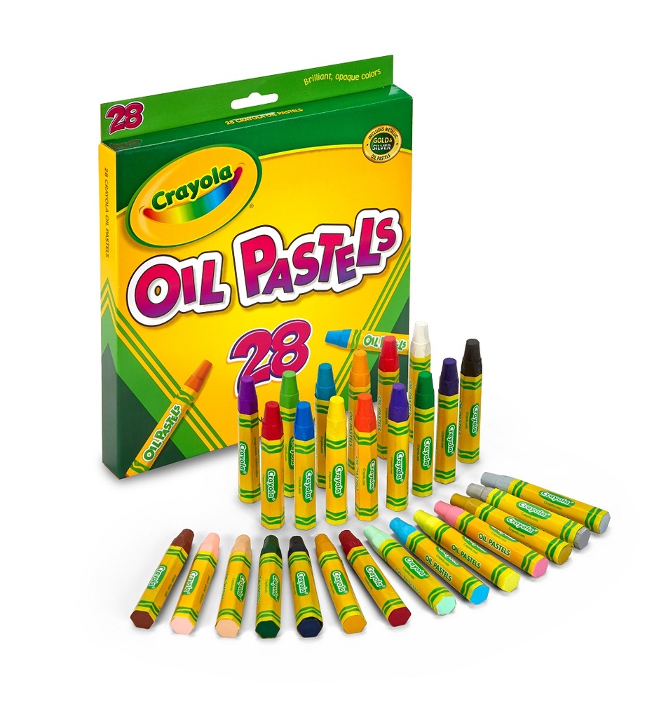 28ct Crayola Oil Pastels