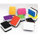 Non-Magnetic Mini Whiteboard Erasers 10 Assorted Colors