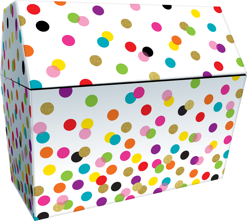 Teacher Created Resources® Confetti Chest — Classroom Reward Treasure Box