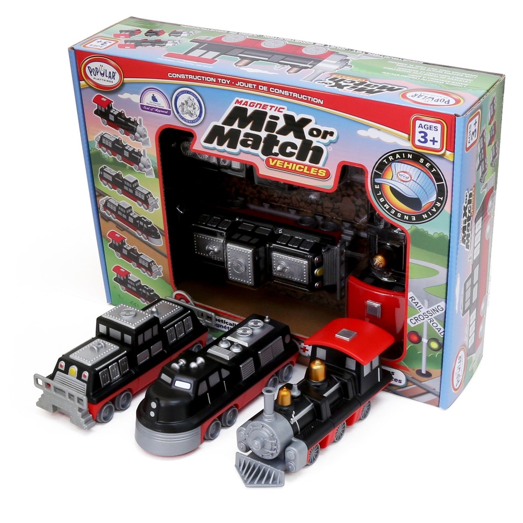 Popular® Playthings Magnetic Mix or Match® Train Vehicles