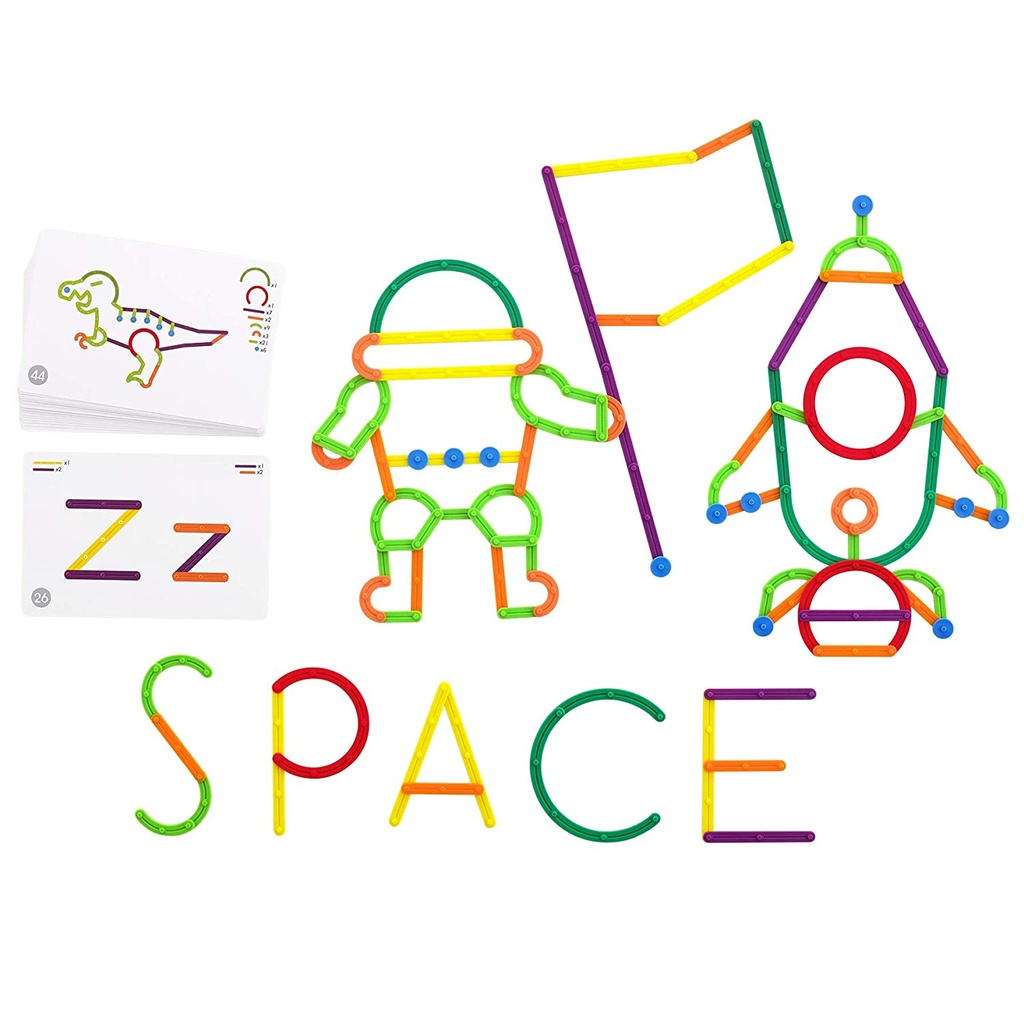 Educational Insights®/Edx (GeoStix®) 200ct GeoStix Letter Construction Set 