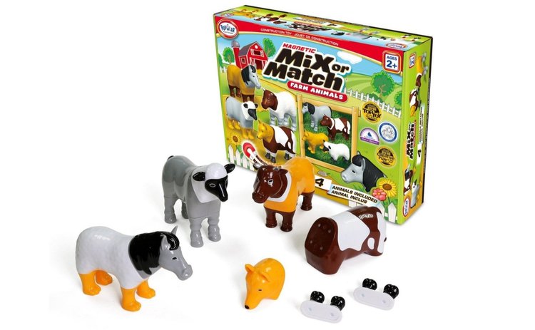 Magnetic Mix or Match® Farm Animals