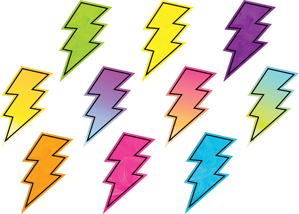 30ct Brights 4Ever Lightning Bolts Accents