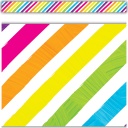 Teacher Created Resources® Brights 4Ever Stripes Straight Border — 35 feet