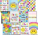 12ct Brights 4Ever Positive Sayings Small Poster Pack
