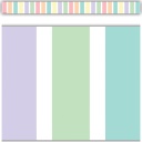 35' Pastel Pop Stripes Straight Border Trim