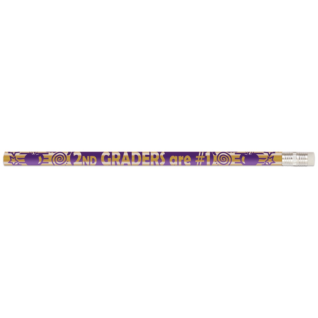12ct 2nd Graders Are #1 Pencils | D1506 MSG